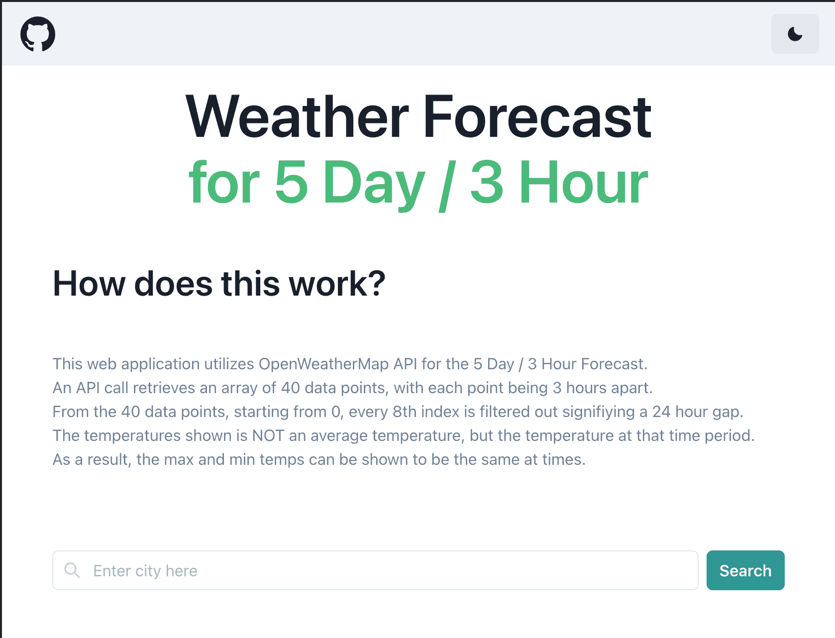 Forecast